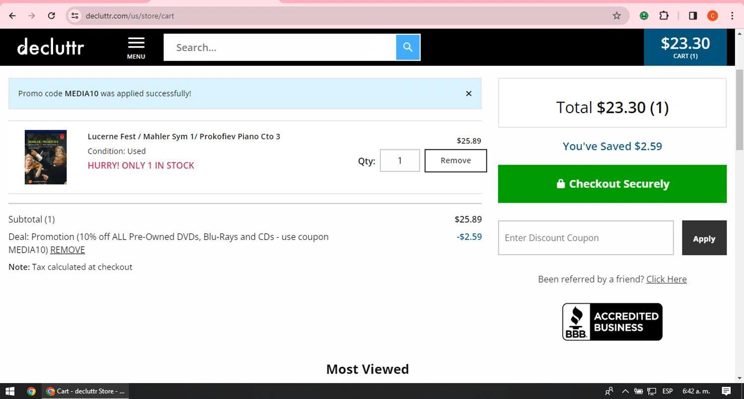 How to apply Decluttr coupon code